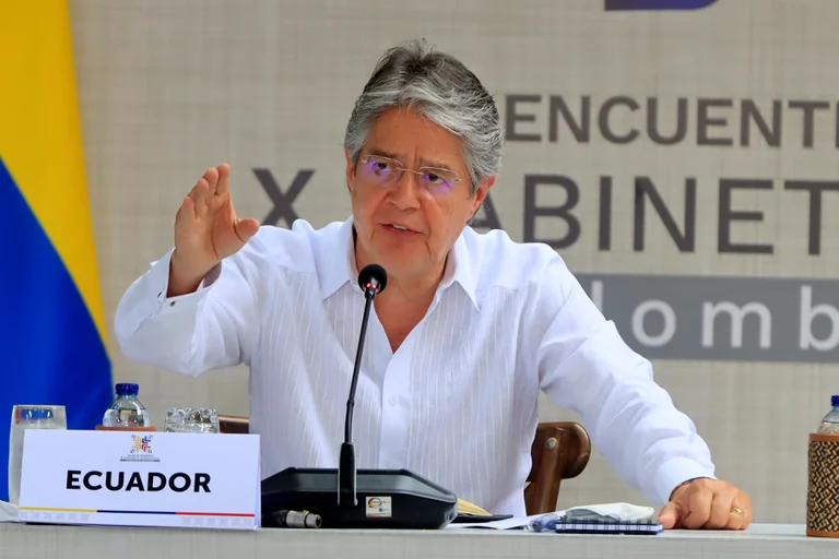Presidente de Ecuador, Guillermo Lasso. Foto: Infobae