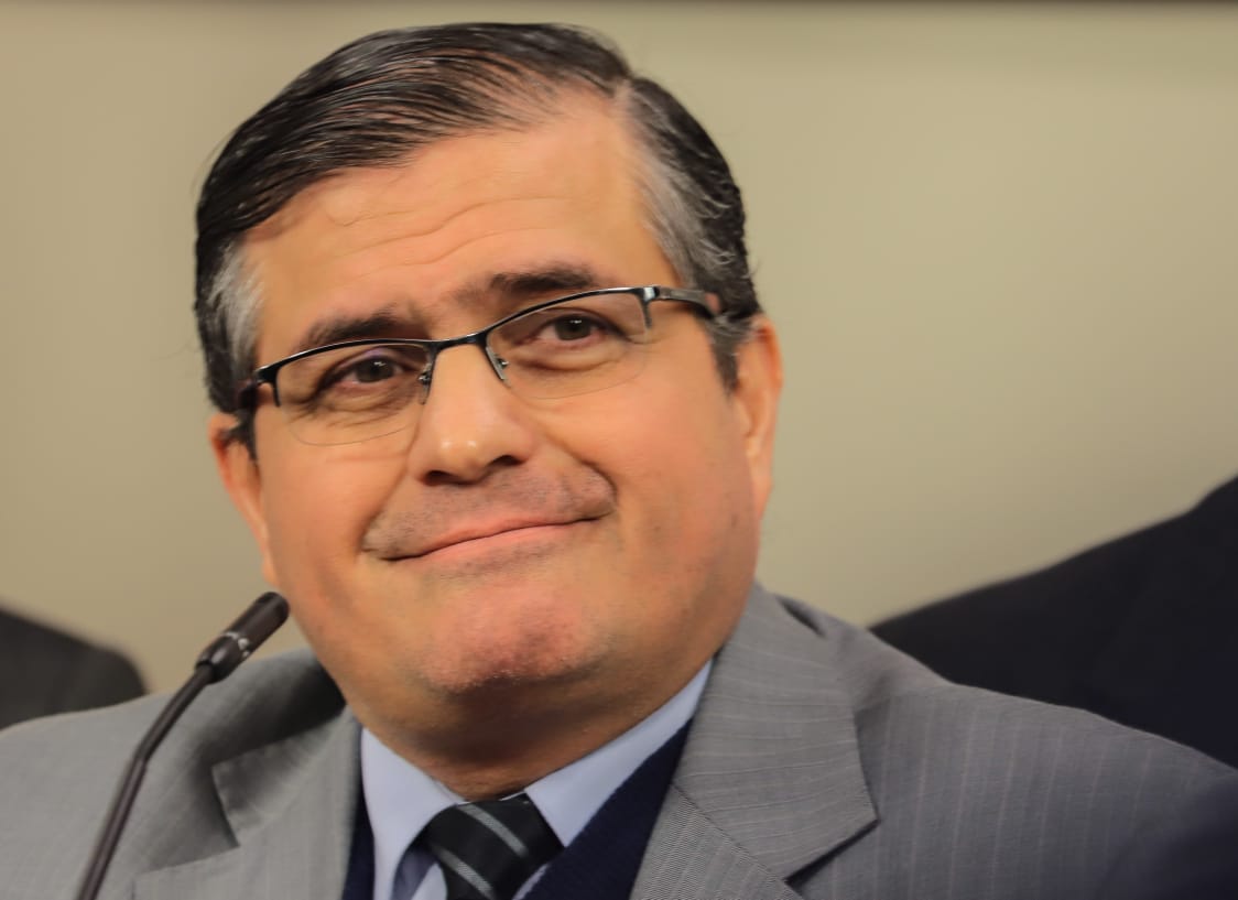 René Fernández, ministro de la Secretaria Nacional Anticorrupción. Foto: IP