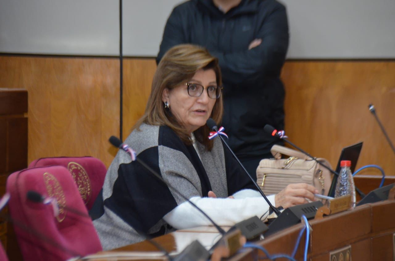 Senadora Blanca Ovelar. Foto: Senado