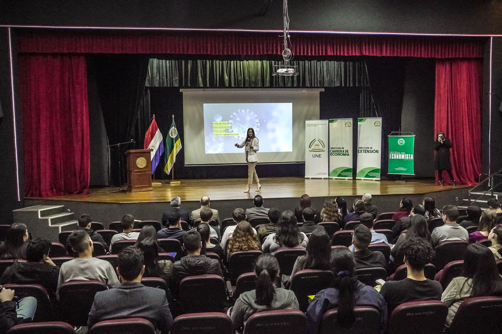 Soledad Núñez realizó una gira por Aalto Paraná. Foto: Gentileza