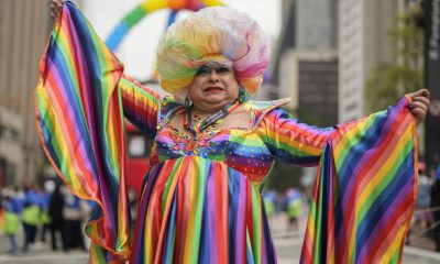 Una participante del desfile de Orgullo LGBT, 19 de junio, en São Paulo, Brasil. Foto: El País. ARCHIVO.