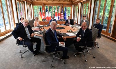 Las sesiones empezaron oficialmente al mediodía en el castillo de Elmau, en Baviera. Foto: DW.