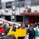 Manifestación de funcionarios penitenciarios. Foto: Gentileza.