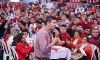 Santiago Peña, precandidato a la presidencia de la República. Foto: René González.