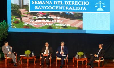 La primera jornada tuvo lugar en la Sala de Convenciones del Banco Central del Paraguay (BCP), al igual que hace 30 años lo fuera la Convención Nacional Constituyente. Foto: BCP