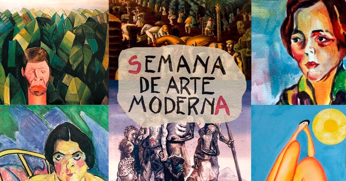 Semana del Arte Moderno, Brasil, 1922. (Vermelho)