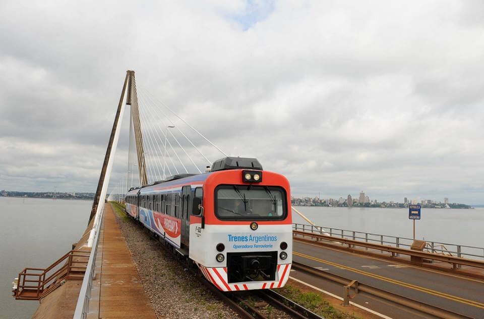 Tren Encarnación-Posadas. Foto: nea.com