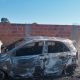 Hombre fue encontrado en auto incinerado. Foto: gentileza