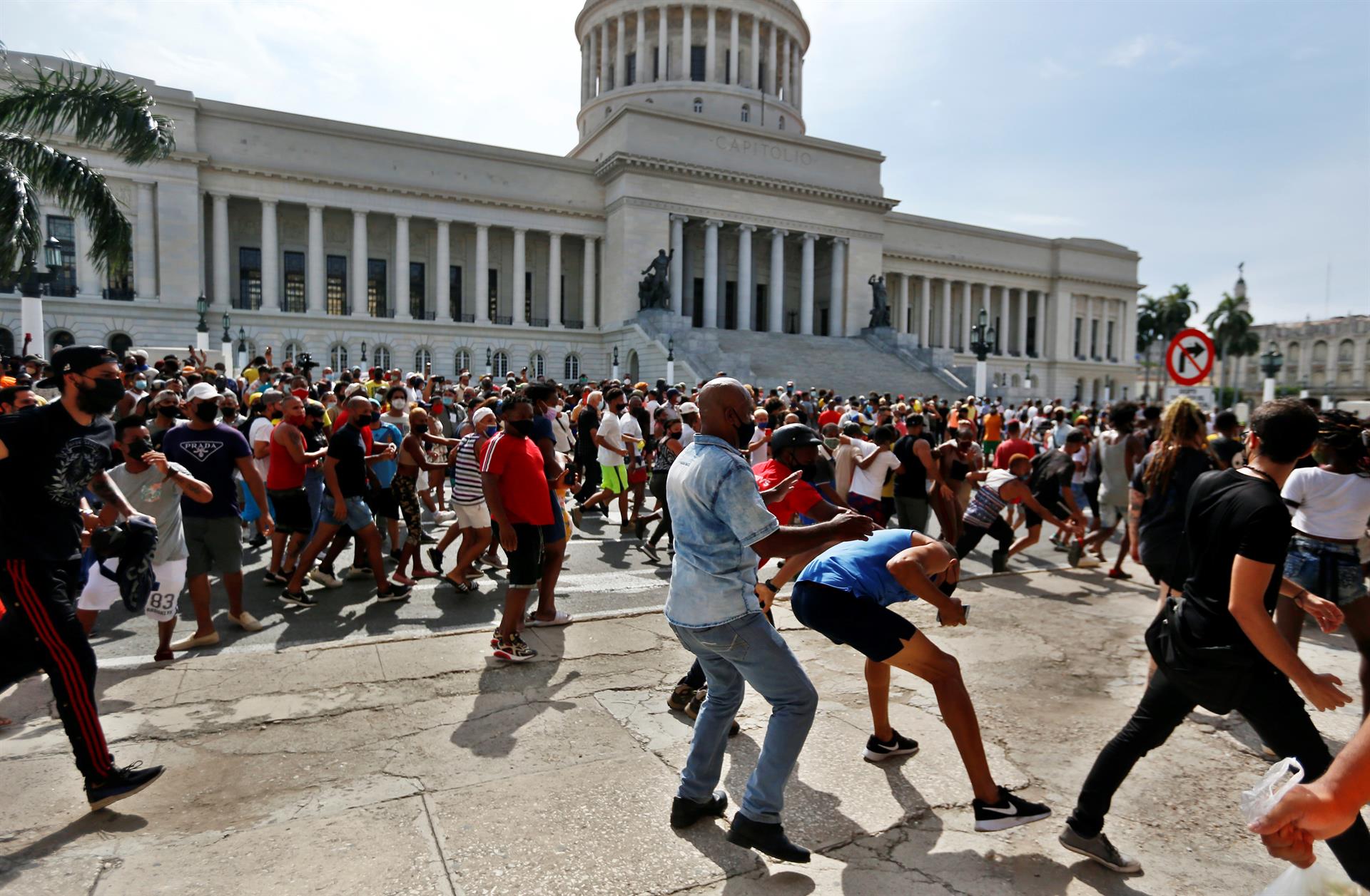 Cuba cumple un año desde la mayor protesta antigubernamentales en década. Foto: Archivo