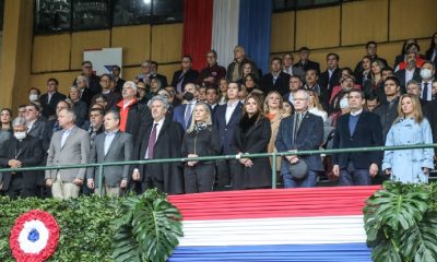 La inauguración oficial de Expo 2022, en Mariano Roque Alonso se realizó en la mañana de este sábado. Foto: Ministerio de Hacienda