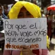 Protesta de ambientalistas contra el fracking. Foto: Infobae