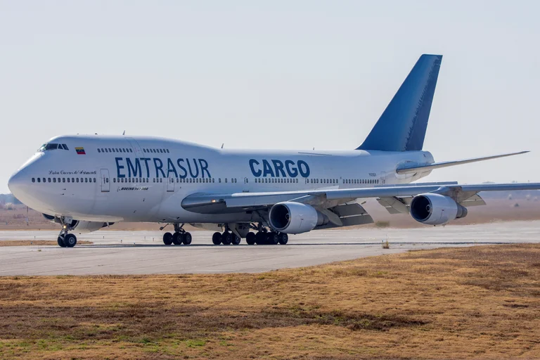 Avión de Emtrasur. Infobae