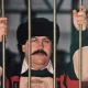 La única foto que se tiene de Pablo Escobar, líder del Cartel de Medellín, durante su reclusión en La Catedral, de Envigado. Infobae