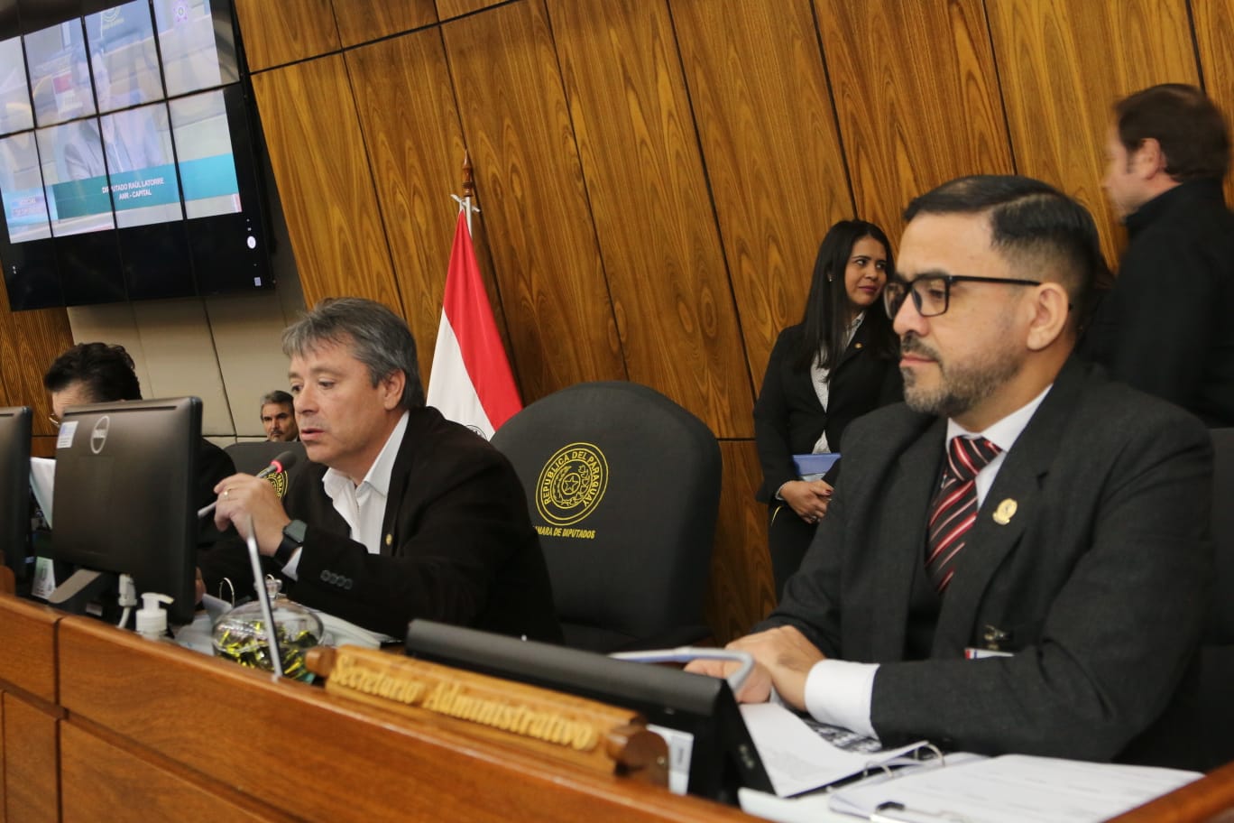 Titular de la Cámara de Diputados, Carlos María López. Foto: Diputados