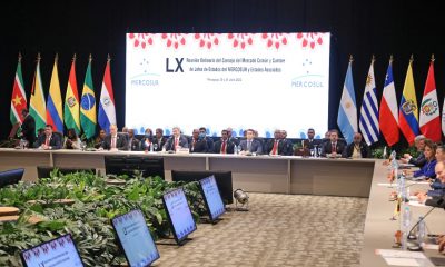 La reunión de jefes de Estado se realiza en forma presencial después de dos años de pandemia. Foto: Ministerio de Hacienda