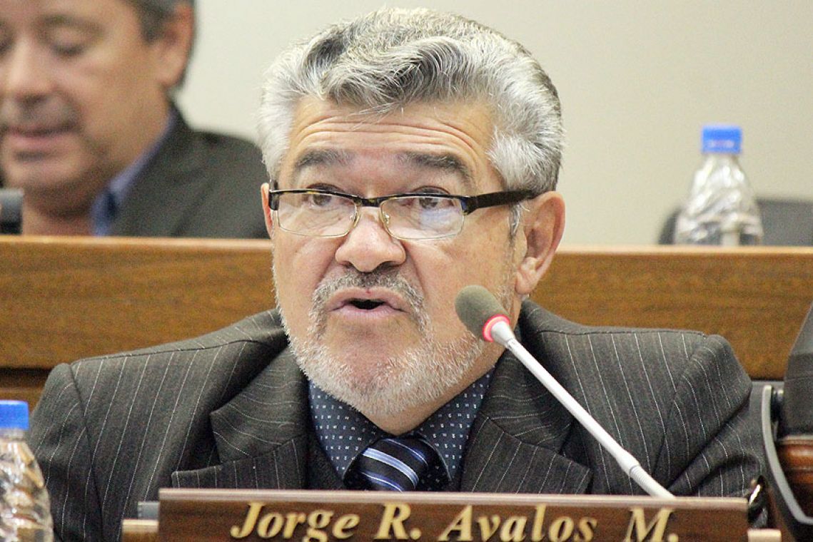 Diputado Jorge Ávalos Mariño. Foto: Gentileza