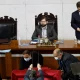 El presidente de Chile, Gabriel Boric, asiste al balance anual del congreso chileno en Valparaíso, Chile. Foto: Infobae