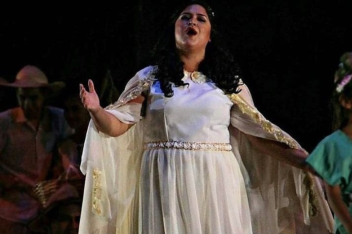 La soprano Evelyn Carreras. Cortesía