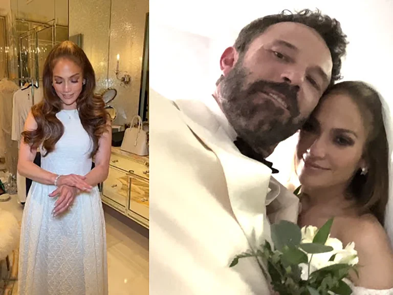 JLo calificó su reciente enlace como 'el día más feliz de su día. Foto: Infobae