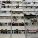 La fachada de un edificio en Hong Kong con muchos sistemas de aire acondicionado. Foto: DW