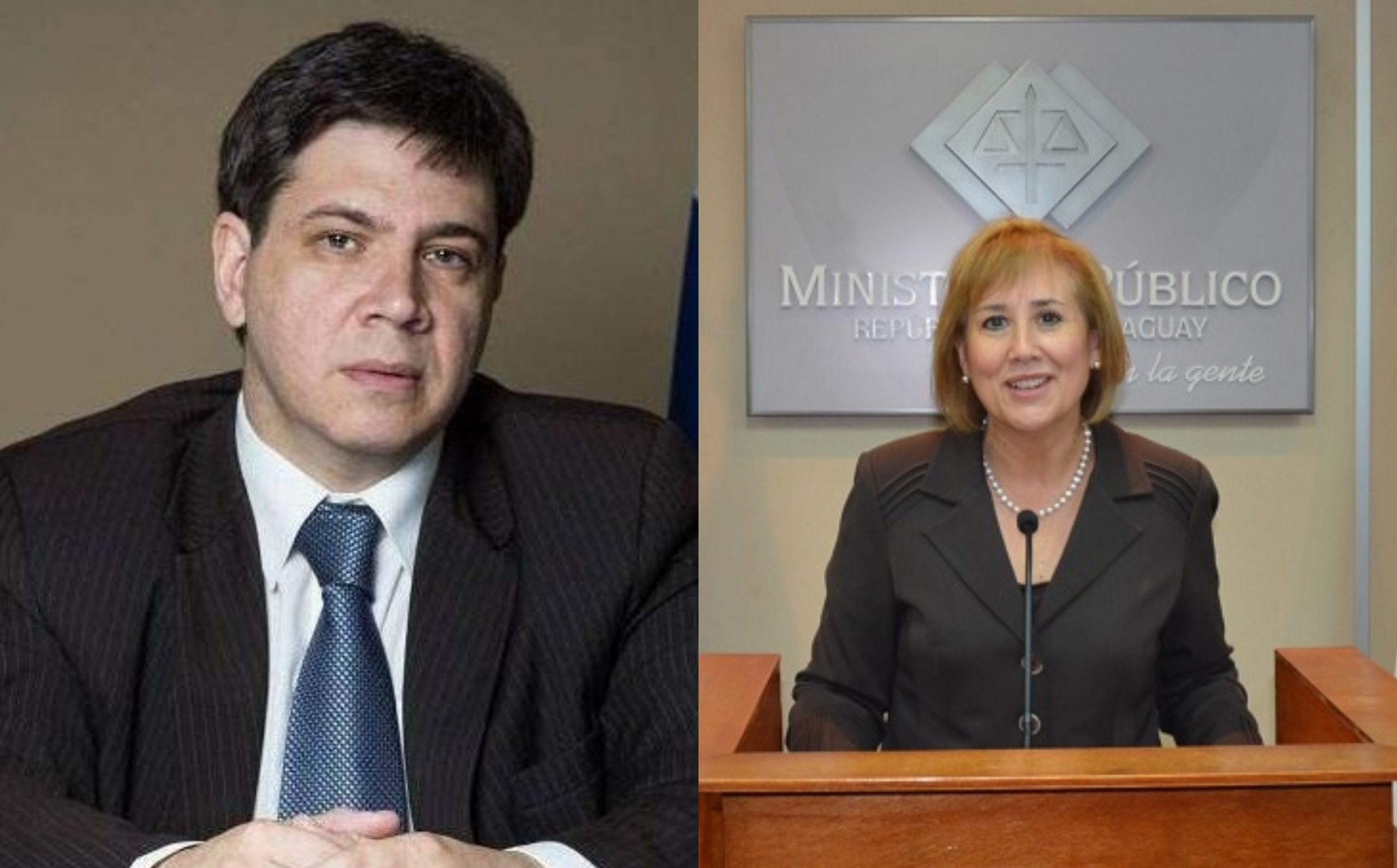 Marcos Alcaraz y Soledad Machuca, fiscales adjuntos. Gentileza