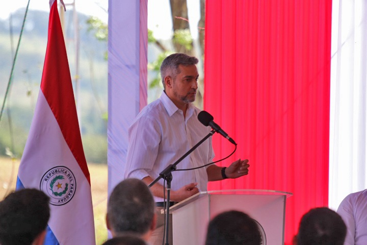 Mario Abdo Benítez. (Foto Presidencia).