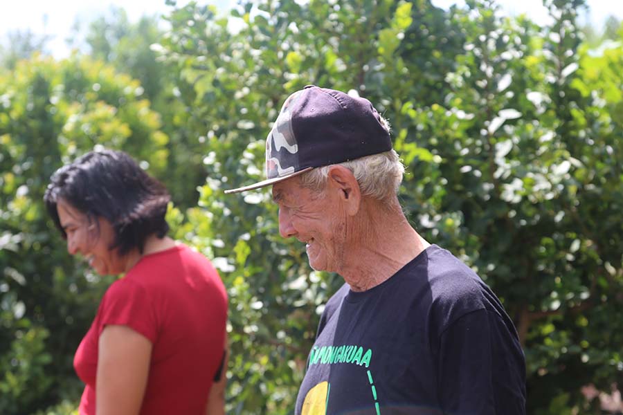 Marlene Villalba y Ramón Benítez vendrán desde el distrito de Edelira para conversar sobre producción de yerba orgánica. Cortesía