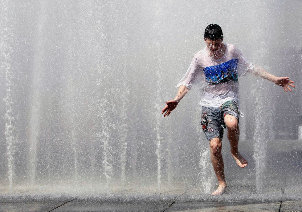 Ola de calor azota en Los Ángeles. Foto: El País