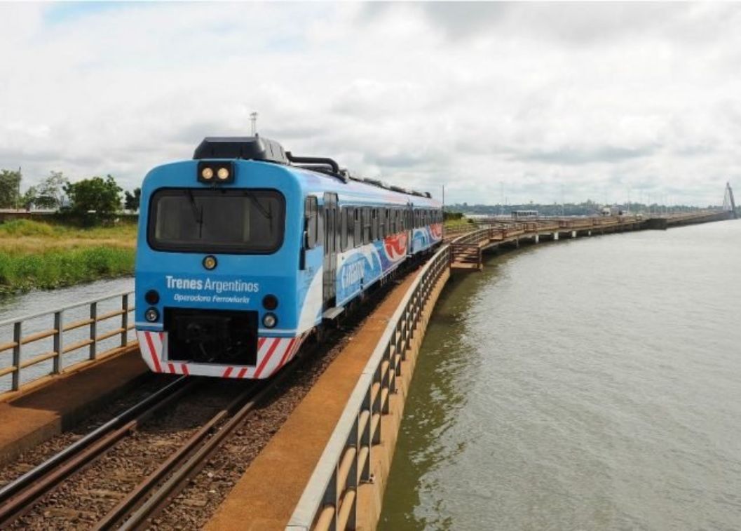 Tren Posadas-Encarnación. Foto: Gentileza.