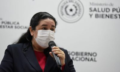 Dra. Sandra Irala, de la Dirección de Vigilancia de la Salud. Foto: Prensa Salud.