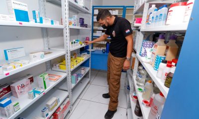 La SENAD realizó allanamientos a farmacias en Asunción por presunto desvío y venta irregular de Fentanilo y Morfina. Foto: SENAD.