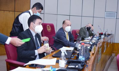 Sesión ordinaria en la Cámara de Senadores. Foto: Senado.