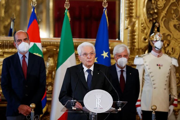 Sergio Mattarella. Infobae