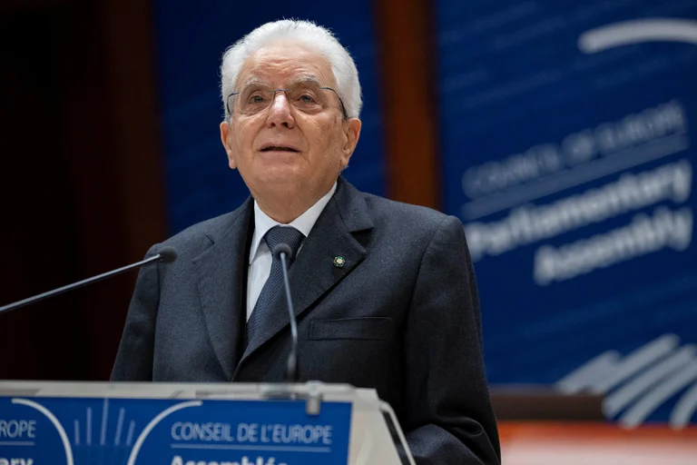 Sergio Mattarella. Foto: Infobae.