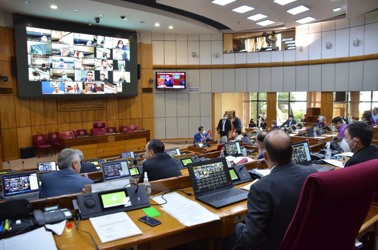 Cámara de Senadores. Foto: Senado.