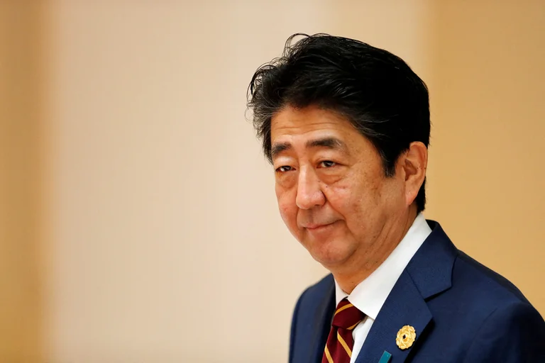 Shinzo Abe. Foto: Infobae.