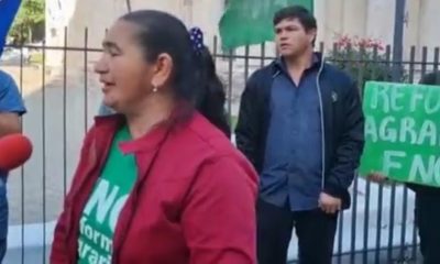 Teodolina Villalba, de la Federación Nacional Campesina. Foto: 1020 AM.