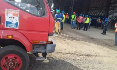 El accidente laboral ocurrió en Guayaibí. Foto: Gentileza.