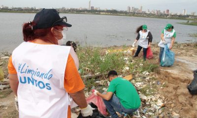 Unos 120 voluntarios juntaron 4.000 kilos de residuos sólidos urbanos de la mencionada zona capitalina. Gentileza