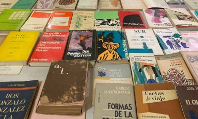 Los libros de Roa Bastos. Cortesía CCR Cabildo