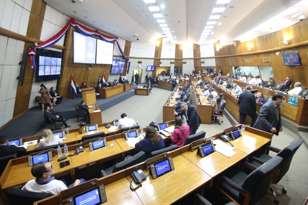 Sesión de la Cámara de Diputados. Foto: Diputados