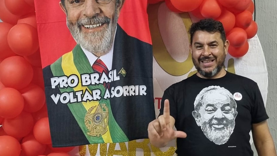 Arruda, era guardia de la municipalidad de Foz de Iguazú, tesorero local del Partido de los Trabajadores. Foto: Télam.