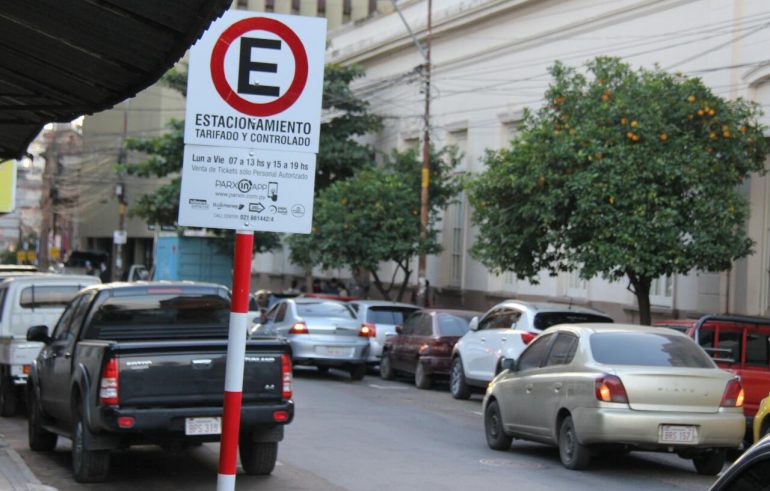 El estacionamiento tarifado estará a cargo de la empresa Parxins. Fofo: IP.