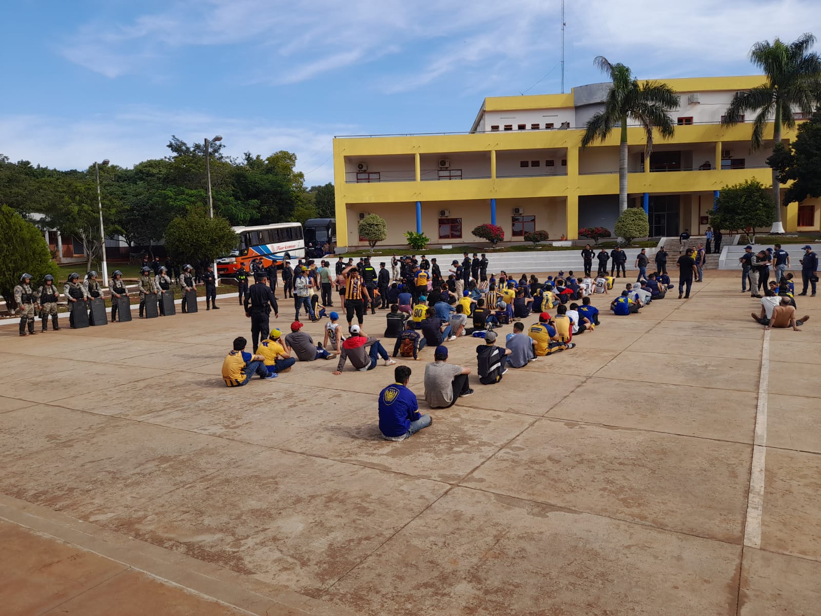 Hasta el momento son 9 los hinchas luqueños imputados. Foto: 1020 AM