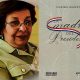 Maribel Barreto y la portada de su libro. Cortesía