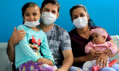 Nayeli Enciso Martínez y su familia. Foto: Gentileza.