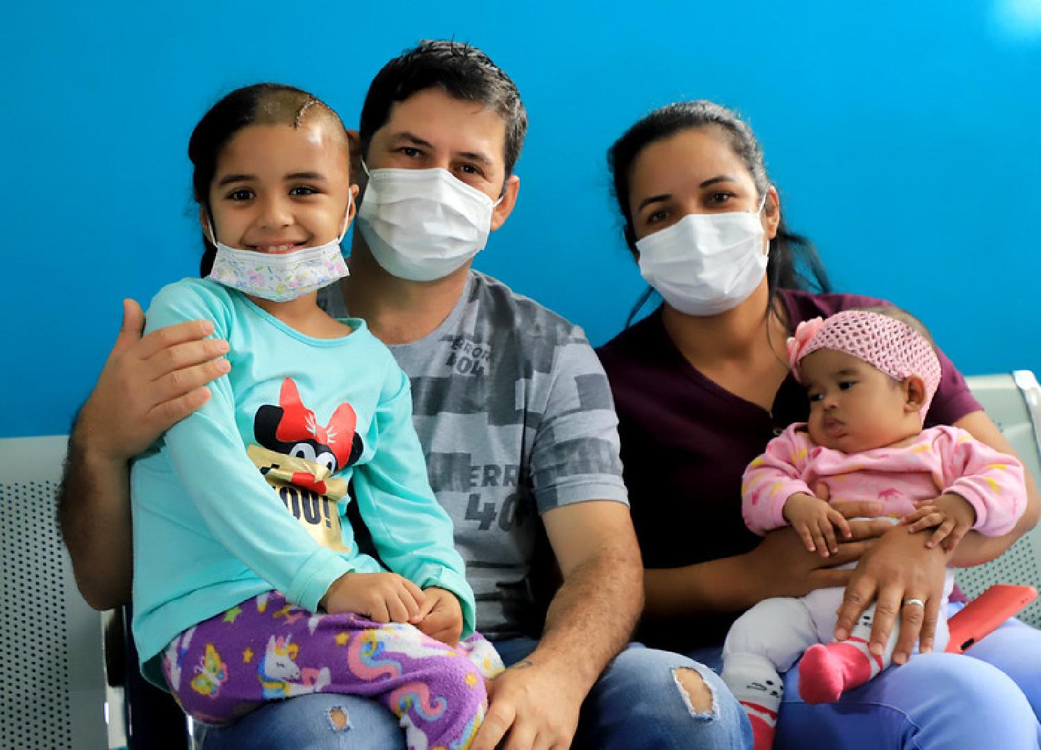 Nayeli Enciso Martínez y su familia. Foto: Gentileza.