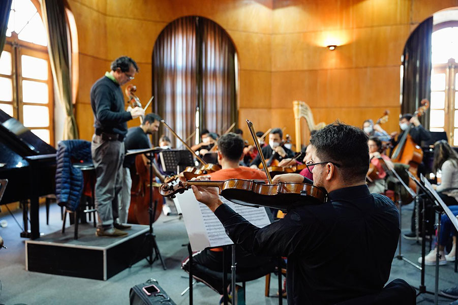 Orquesta Sinfónica del Congreso Nacional. Cortesía