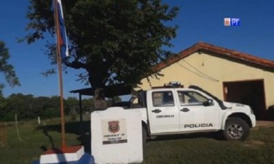 Comisaría de San Pedro del Paraná. Captura de video.