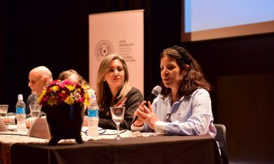 José Enrique Schroeder, Lía Colombino, Laura González y Carmen Rivarola. Cortesía